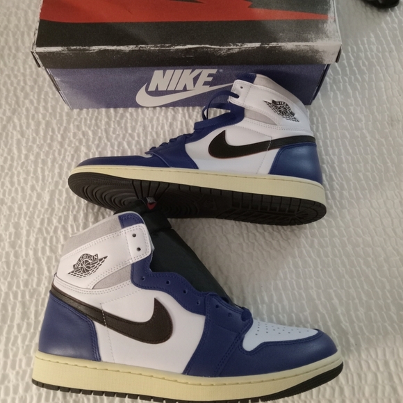 NEW Nike Air Jordan 1 Retro High OG Shoes "Rare Air" DZ5485-100 Men Size 12 - Picture 9 of 9